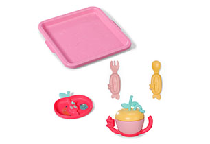 Baby Born Tableware Set For Click And Play Doll